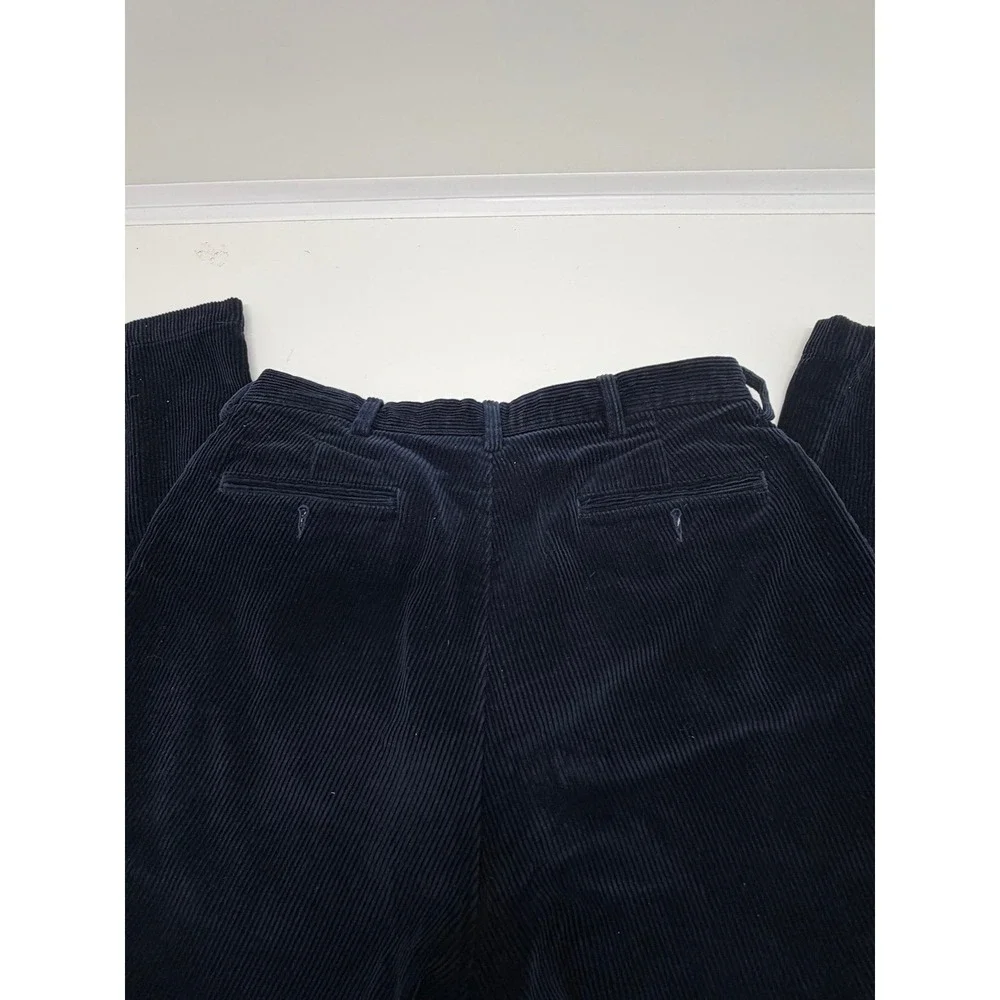 Polo Ralph Lauren Andrew Pant Navy Blue Corduroy Pants Men's Size 36x32